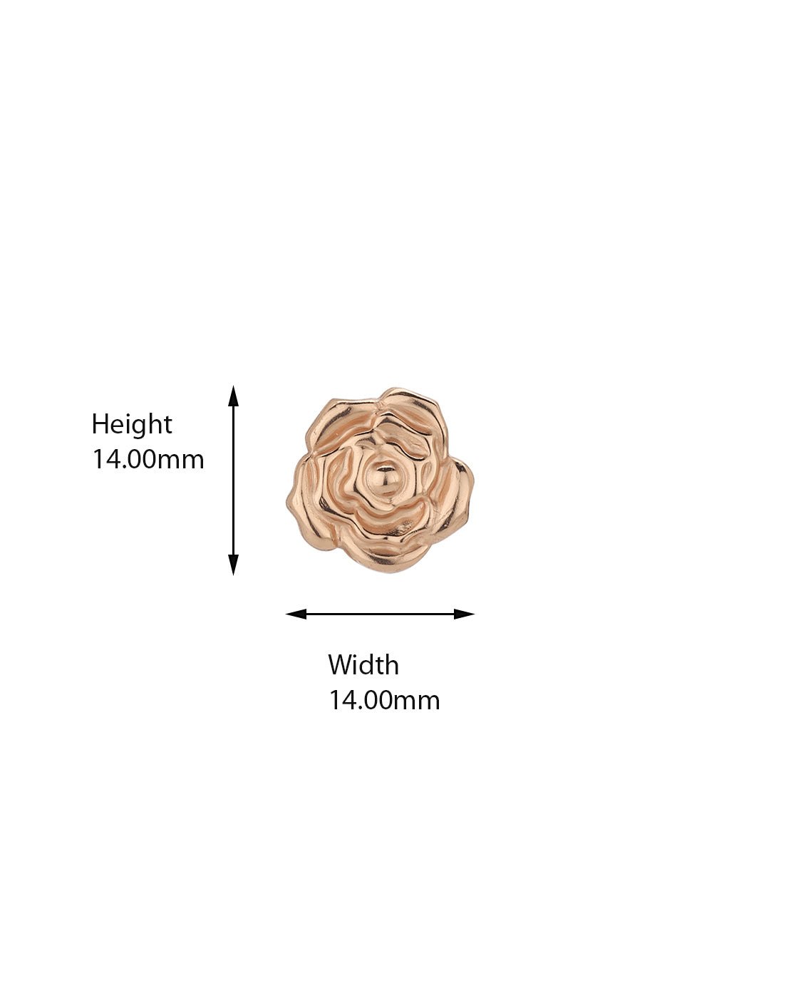 Gold-Polished With Dangling Cz Half Hoop Earring - Wahe Jewels Noz2Toz