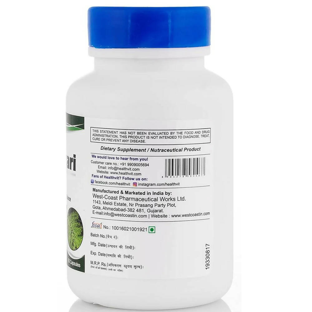 Healthvit Shatavari Capsules - Grab2buy