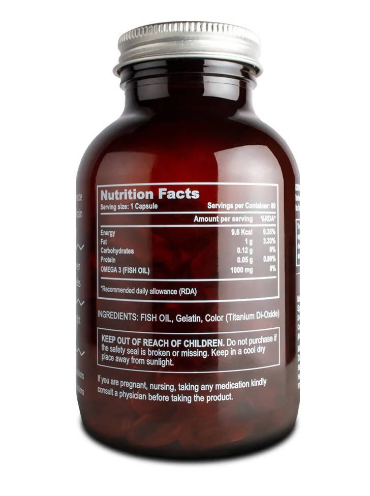 The Vitamin Company Omega-3 Fish Oil Capsules - Grab2buy