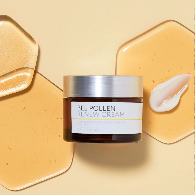 Missha Bee Pollen Renew Cream  Grab2Buy Missha Grab2Buy