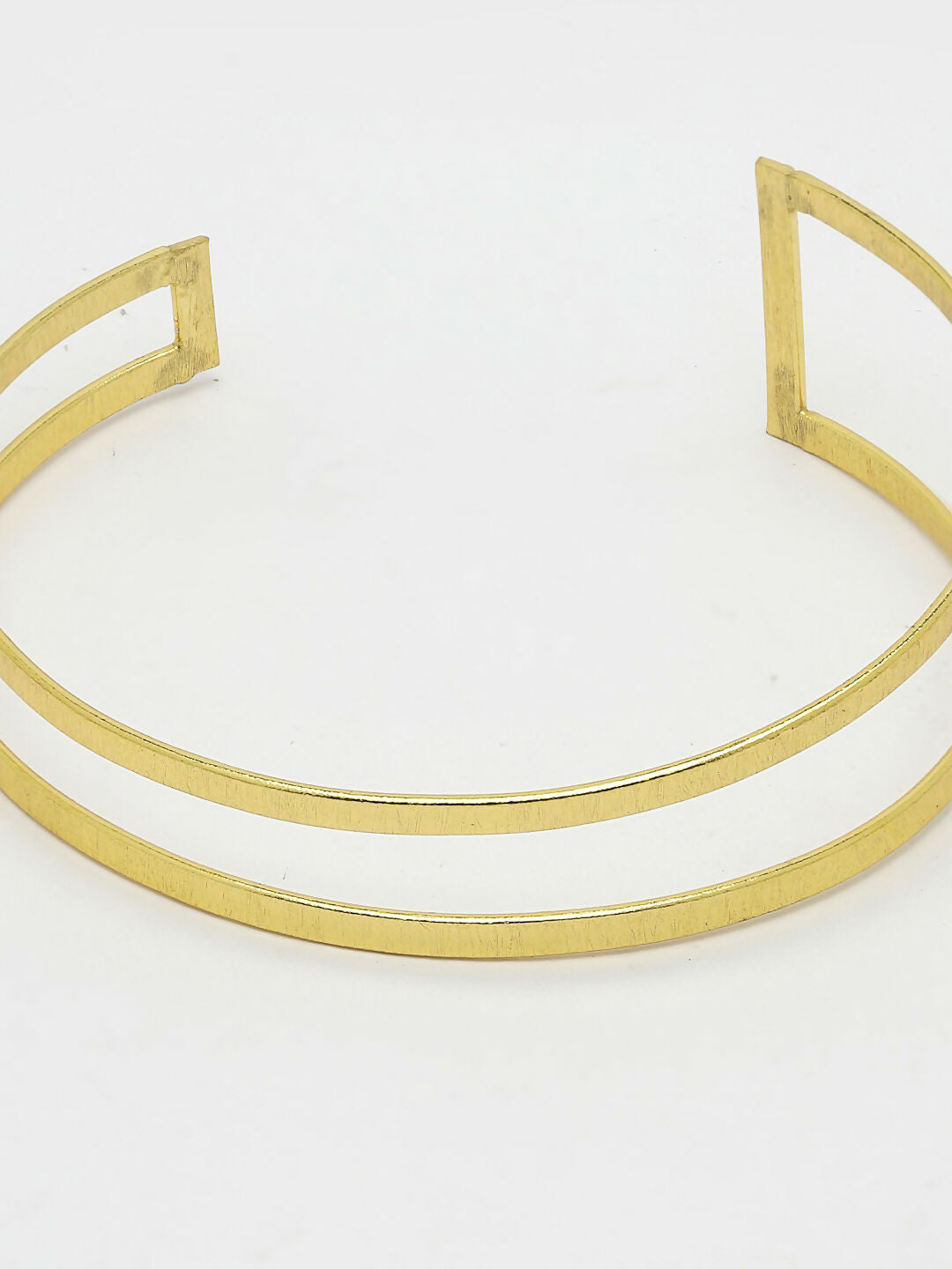 NVR Women Gold-Polished Western Cuff Bracelet