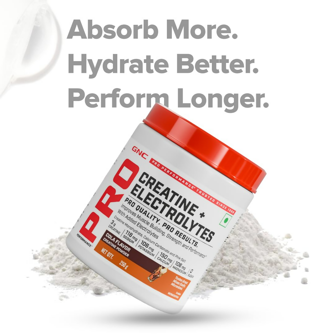 GNC Creatine+ Electrolytesh Cola 
