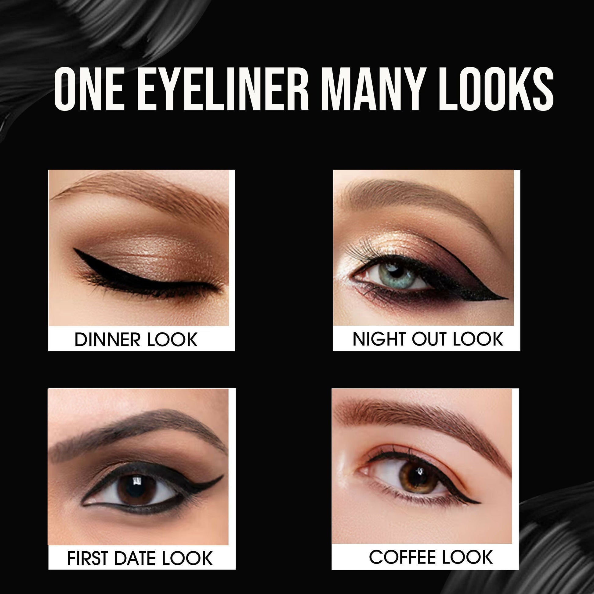 Colors Queen Very Matte Waterproof Eyeliner 