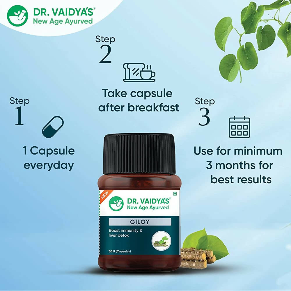 Dr. Vaidya's Giloy Capsules - Grab2buy