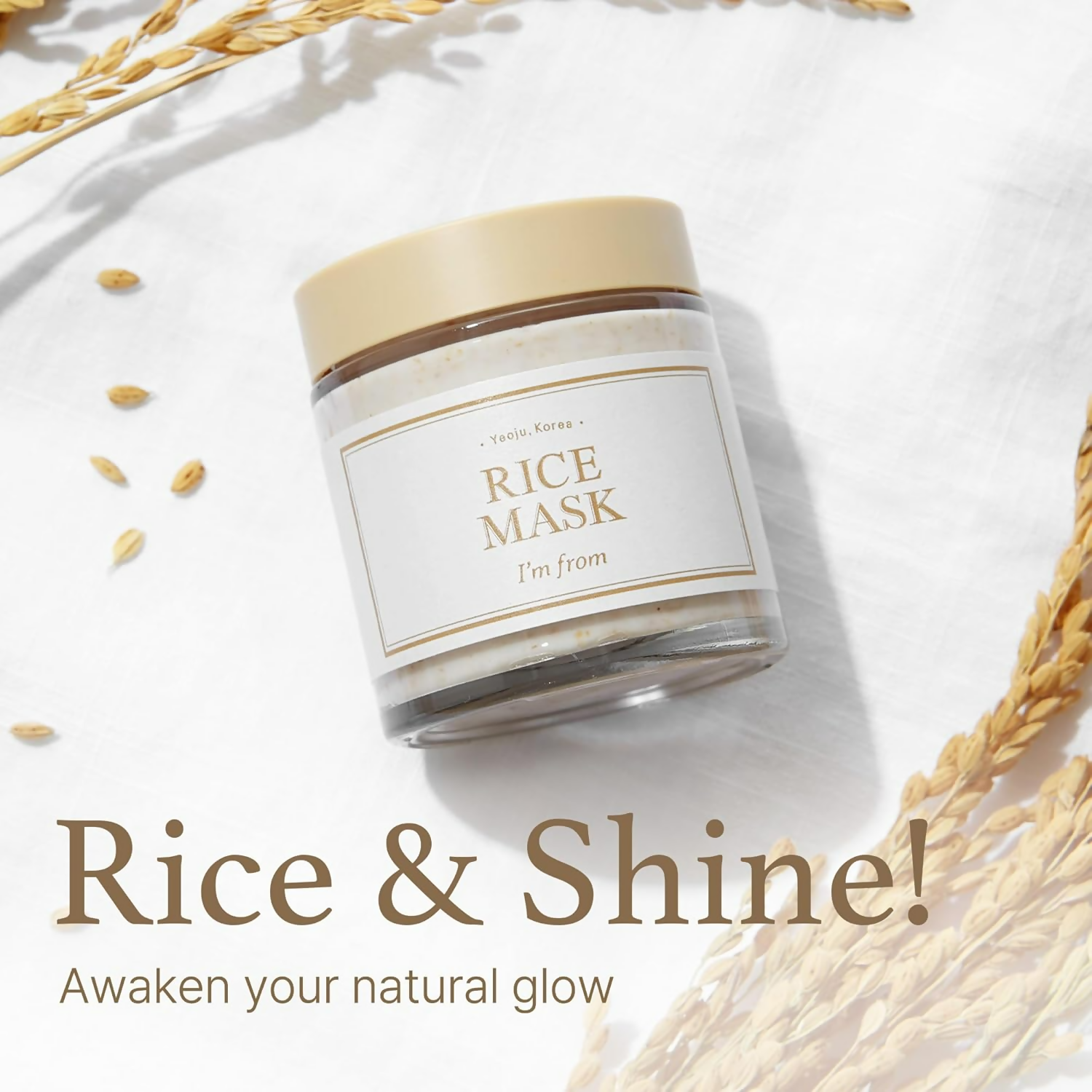 I'm From Korea Rice Mask