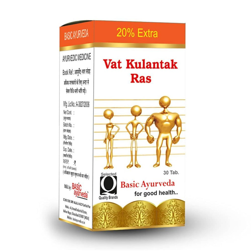 Basic Ayurveda Vata Kulantak Ras Tablets 