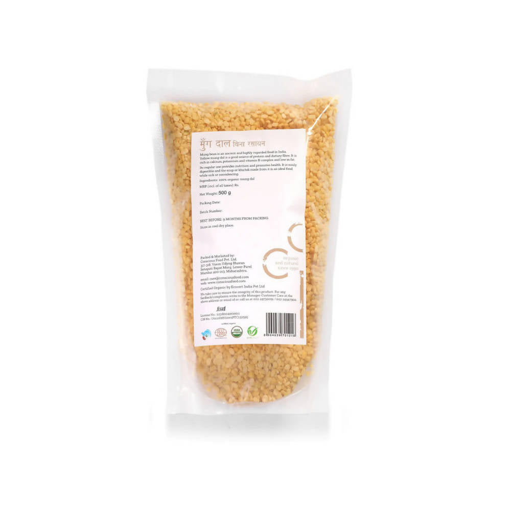 Conscious Food Yellow Lentil Mung Dal 