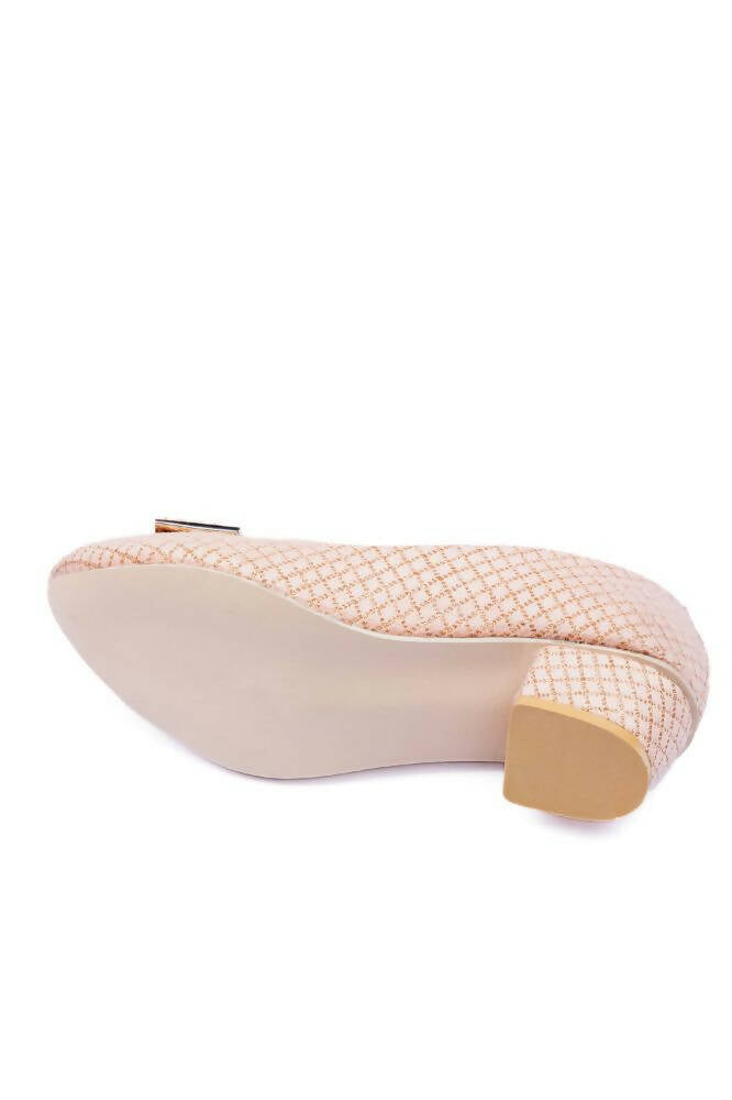 Tiny Bugs Girls Party Wear Ballerinas - Rose Gold  Grab2Buy Tiny Bugs Grab2Buy