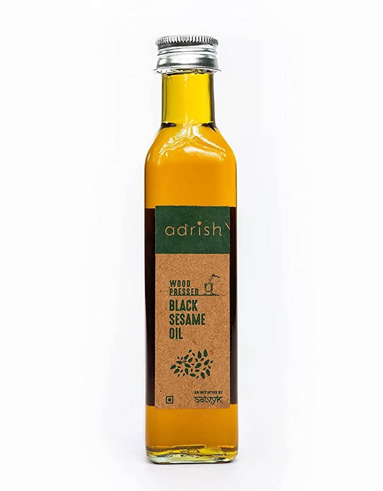 Adrish Wood Pressed Black Sesame Oil - Grab2buy
