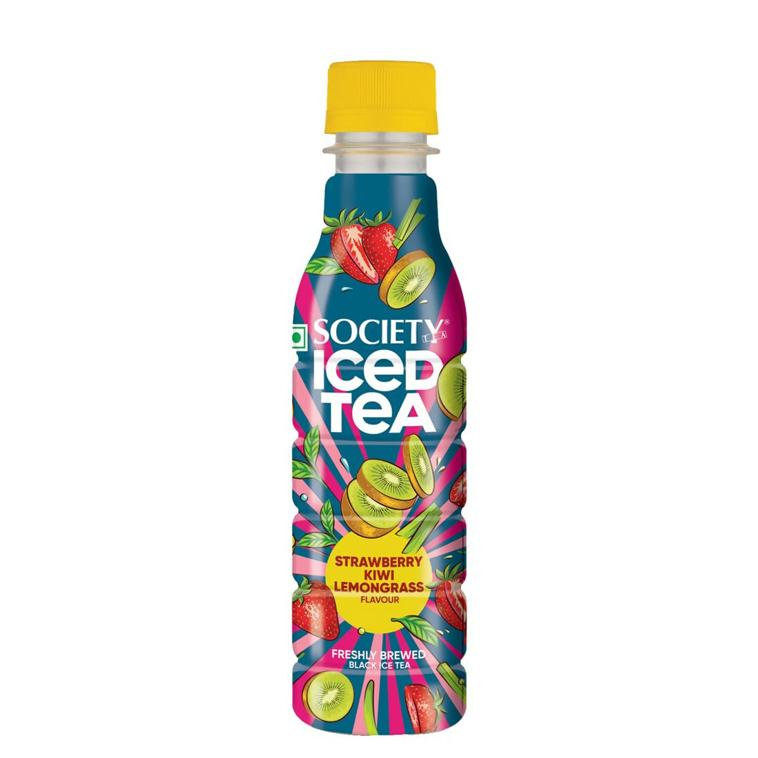 Society Iced Tea Ready to Drink Strawberry Kiwi Lemongrass Flavour 