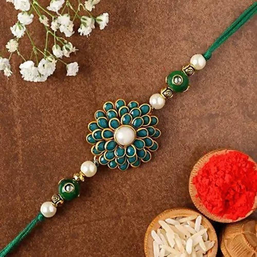 Premium Beads Rakhi & Choco Swiss Chocolicious Box