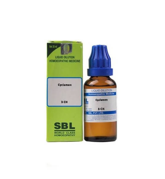 SBL Homeopathy Cyclamen Dilution 