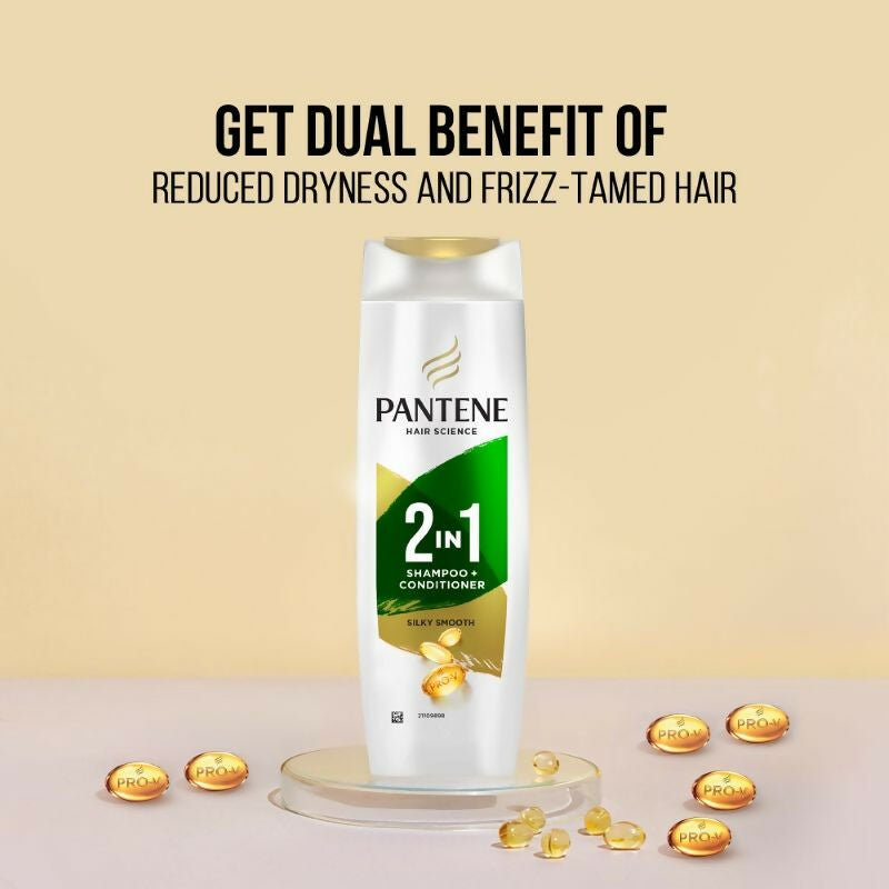 Pantene 2 In 1 Silky Smooth Care Shampoo + Conditioner 