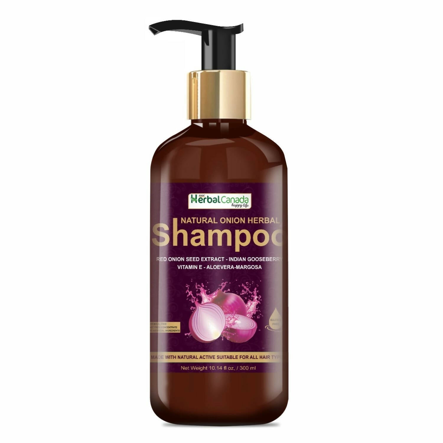 Herbal Canada Onion Hair Shampoo 