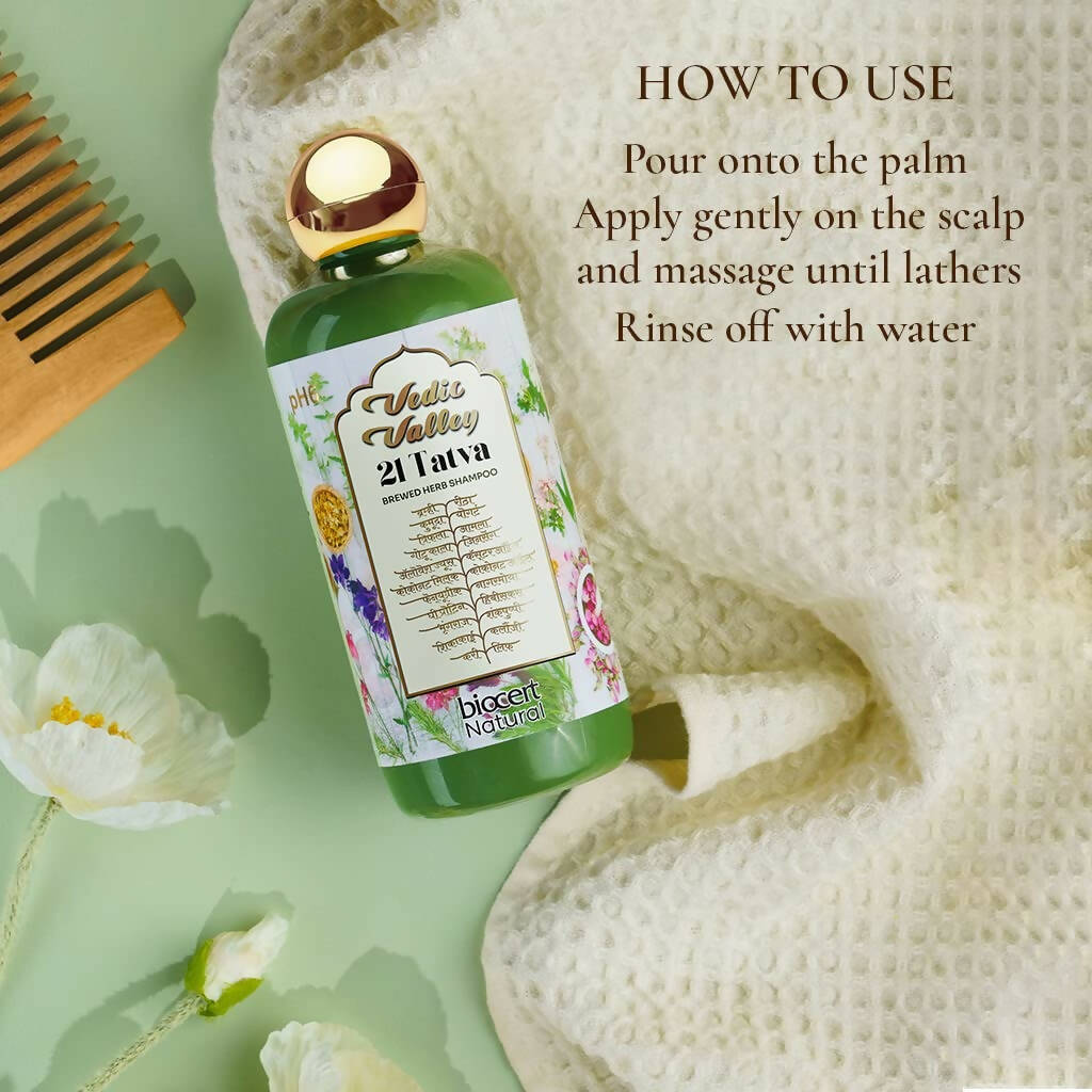 Vedic Valley 21 Tatva Brewed Herbal Shampoo  Grab2Buy Vedic Valley Grab2Buy