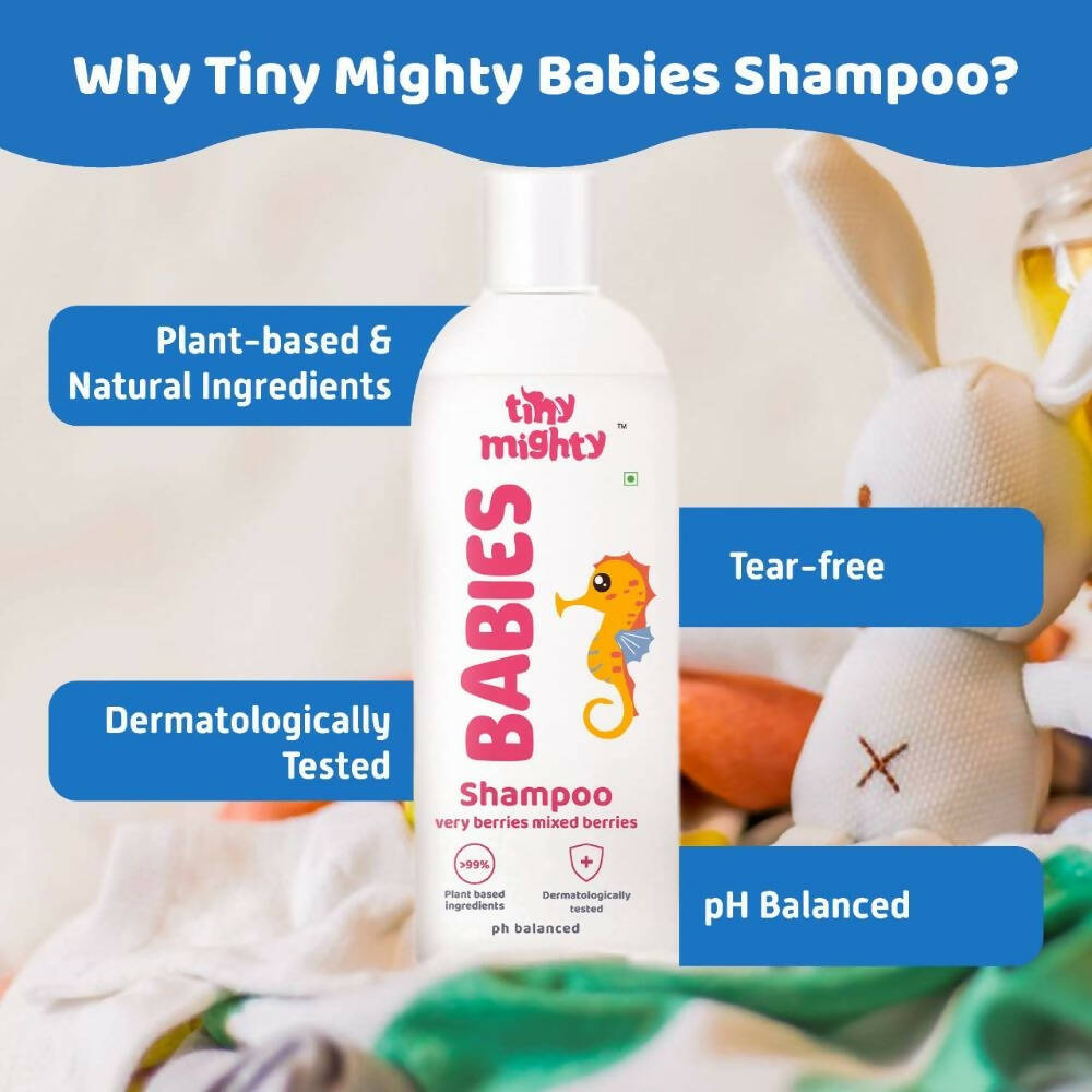 Tiny Mighty Baby Shampoo And Massage Oil Combo  Grab2Buy Tiny Mighty Grab2Buy