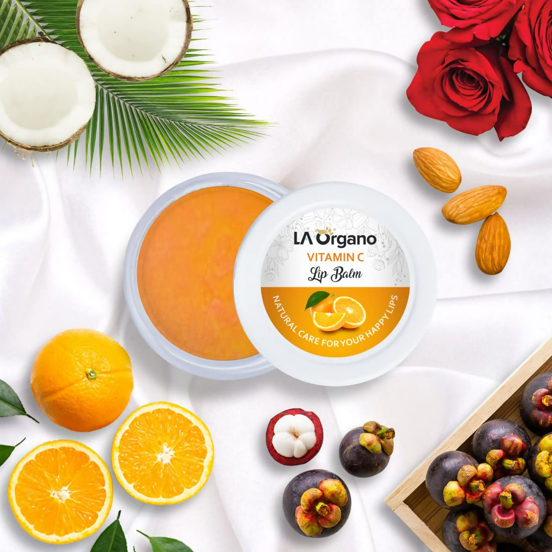 LA Organo Vitamin C Natural Lip Balm 