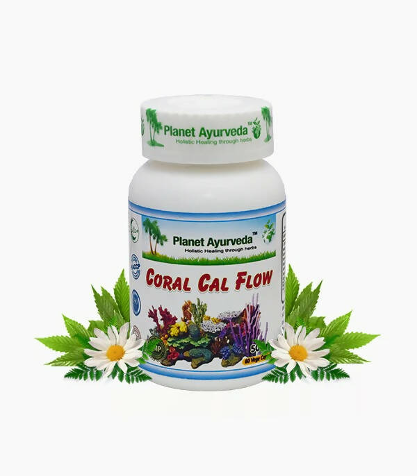 Planet Ayurveda Coral Cal Flow Capsules - Grab2buy