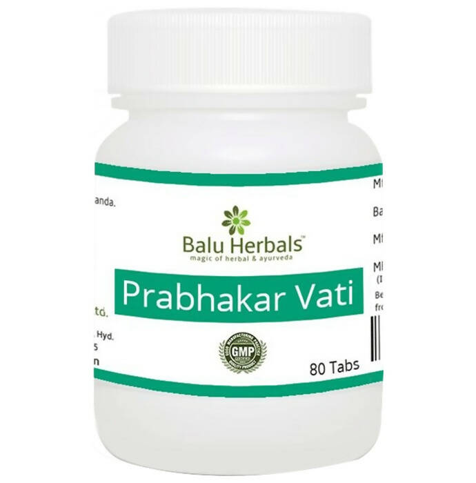 Balu Herbals Prabhakar Vati Tablets - Grab2buy