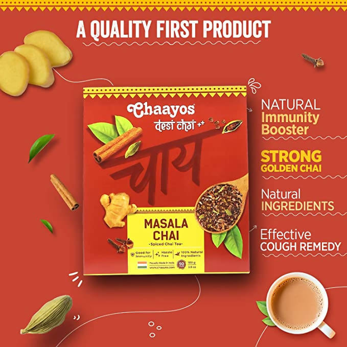 Chaayos Masala Chai Spiced Chai Tea  Grab2Buy Chaayos Grab2Buy