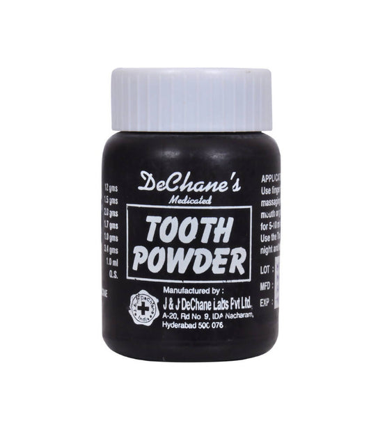 J & J Dechane Ayurvedic Medicated Tooth Powder 