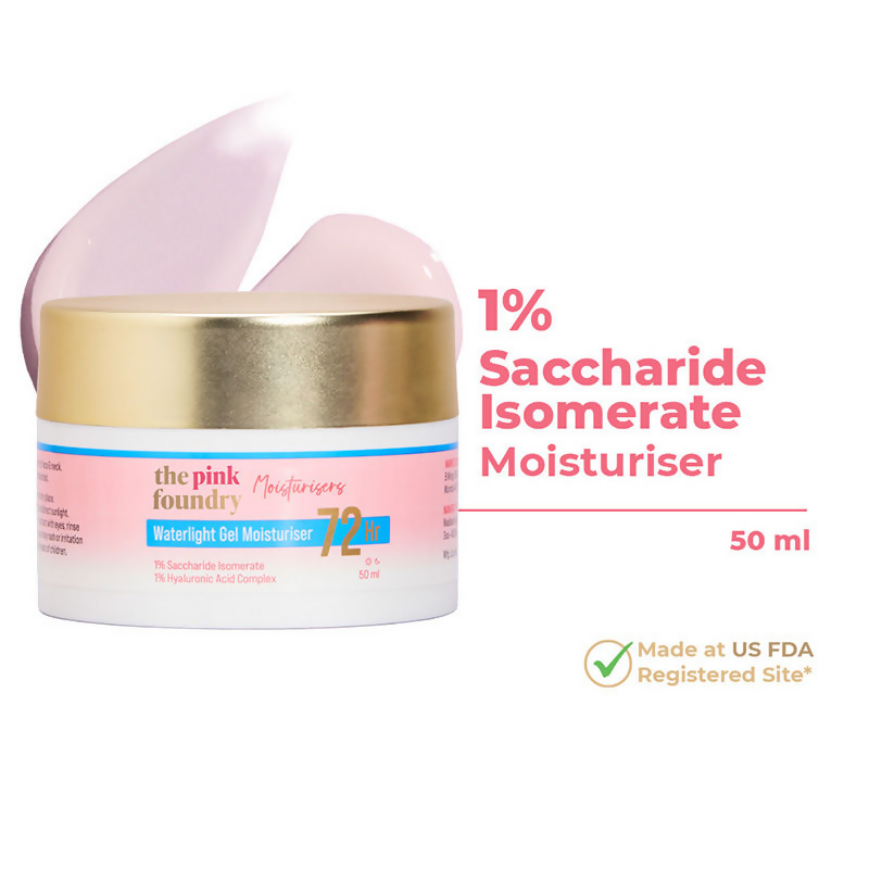 The Pink Foundry 72Hr Waterlight Gel Moisturiser  Grab2Buy The Pink Foundry Grab2Buy