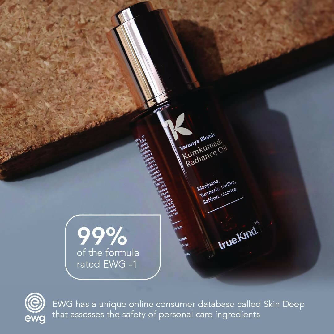 True Kind Varanya Blends Kumkumadi Radiance Facial Oil  Grab2Buy True Kind Grab2Buy