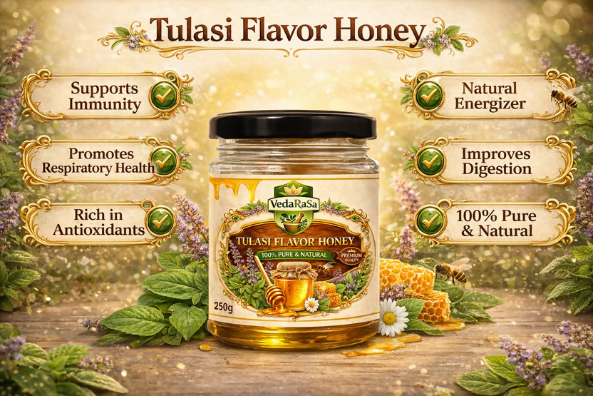 VedaRasa Tulasi Flavor Honey  Grab2Buy VedaRasa Grab2Buy