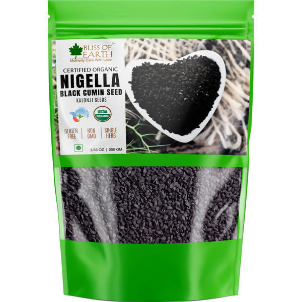 Bliss of Earth Nigella Black Cumin Seeds 