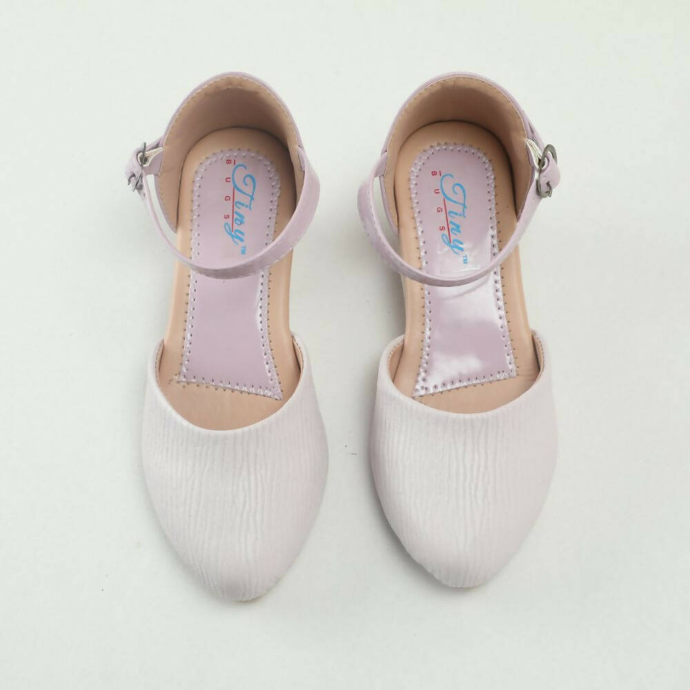 Tiny Bugs Girls Party Wear Ballerinas Heels - Purple  Grab2Buy Tiny Bugs Grab2Buy