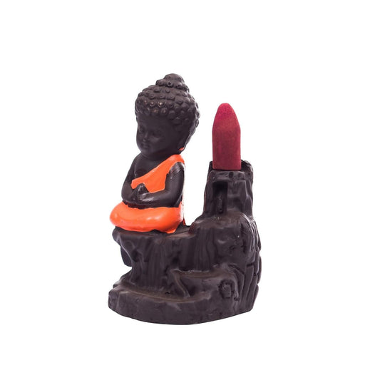 eCraftIndia Meditating Monk Buddha Idol - Grab2buy
