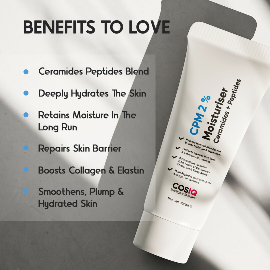 Cos-IQ CPM 2% Ceramides & Peptides Moisturizer