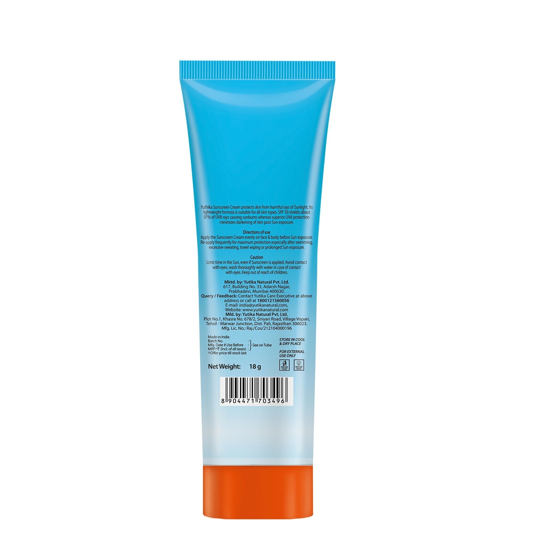 Yuthika Sunscreen Lotion SPF 50 PA+++(Pack of 3)  Grab2Buy Yuthika Grab2Buy