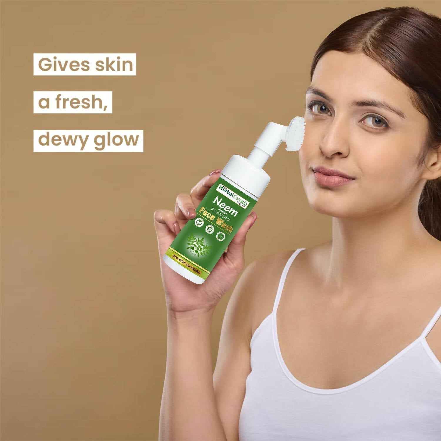 Herbal Canada Neem Foaming Face Wash 