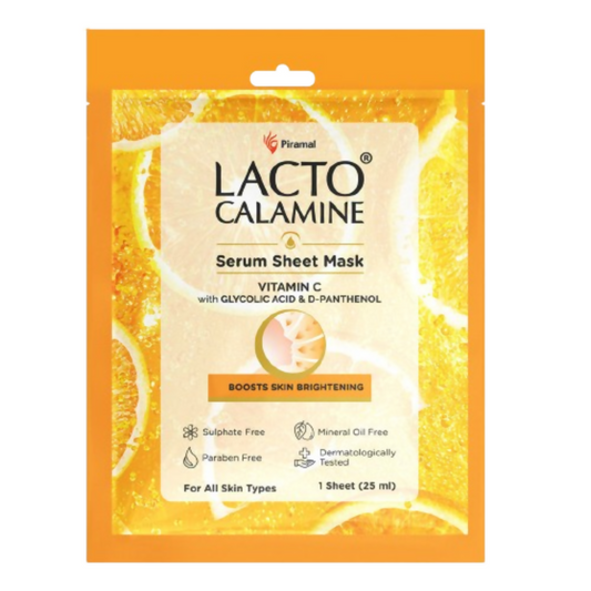 Lacto Calamine Vitamin C Face Sheet Mask