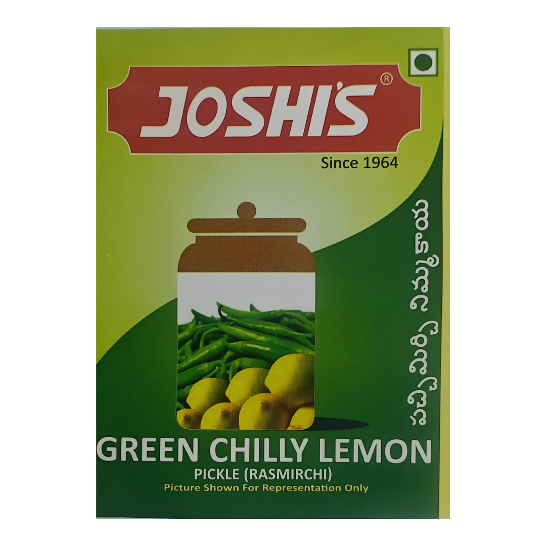 Joshi's Pickles Green Chilly Lemon 