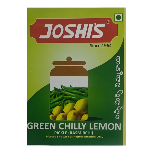 Joshi's Pickles Green Chilly Lemon 