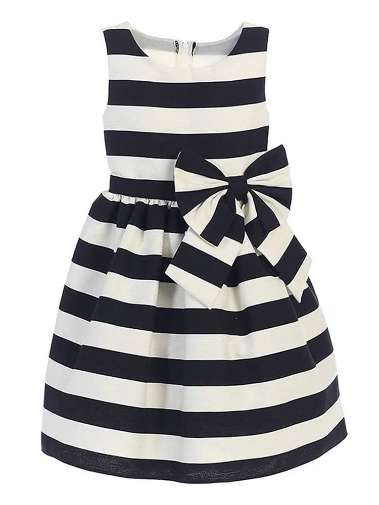 Asmaani Baby Girl Satin Knee Length Frock (AS-DRESS_22147) - Grab2buy