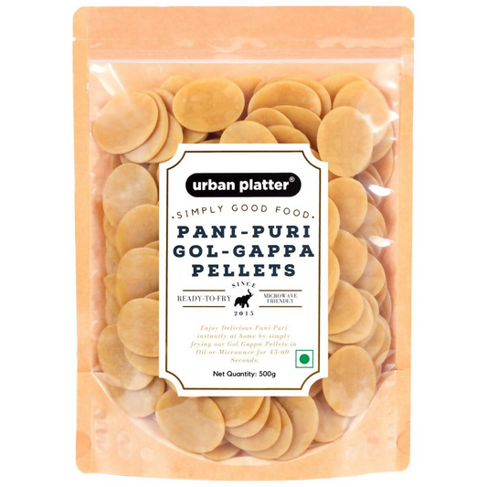 Urban Platter Pani Puri Golgappa Pellets Ready-To-Fry Or Microwave 