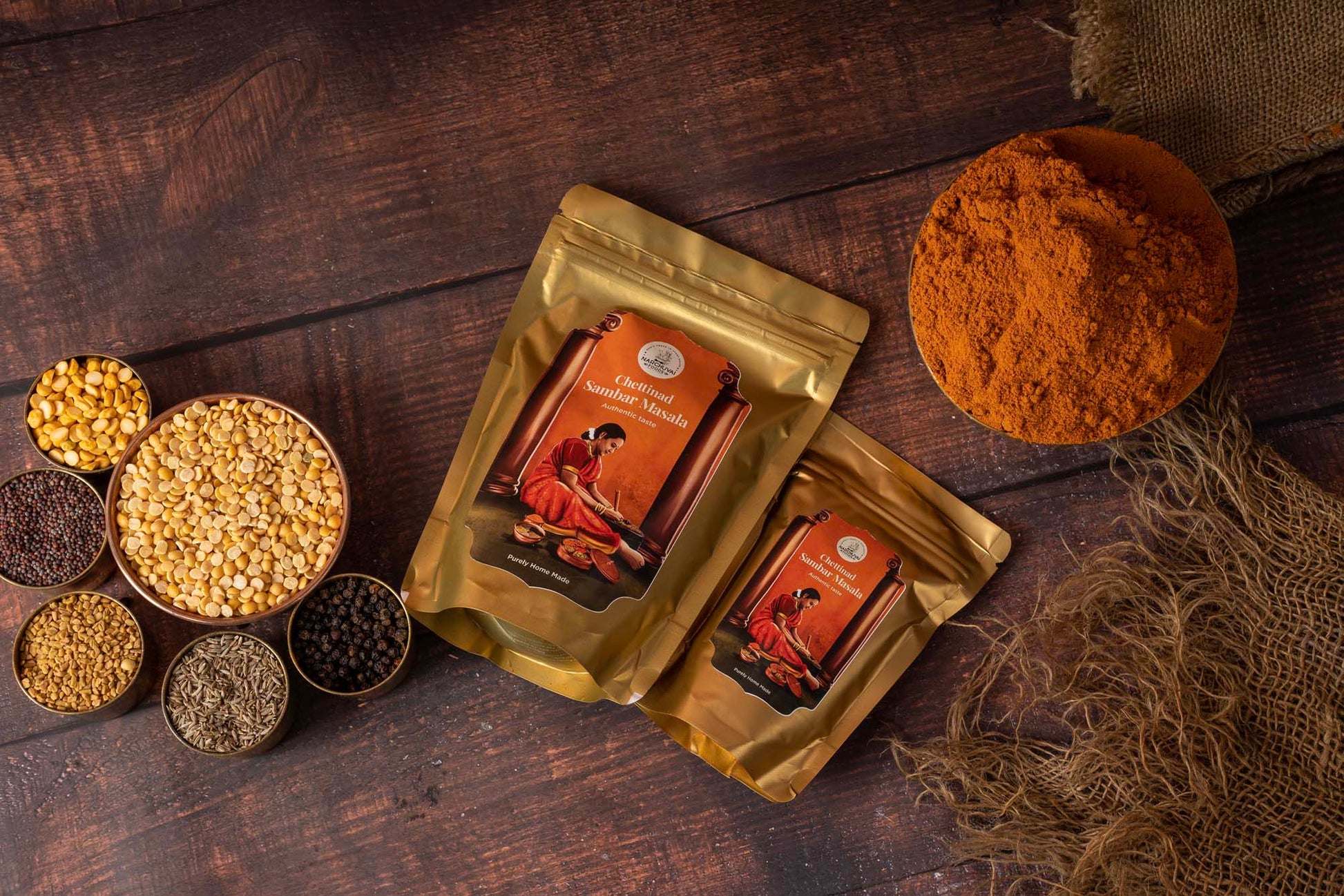 Narchuvai Foods Chettinad Sambar Masala