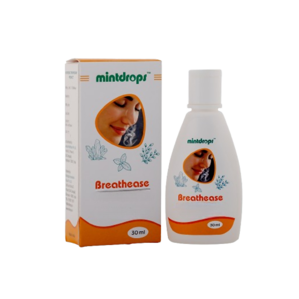 Mintdrops Breathease Cold Relief Inhalant Drops 
