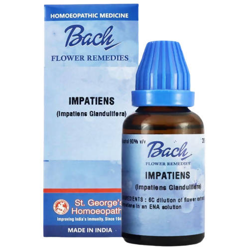 St. George's Bach Flower Remedies Impatiens 