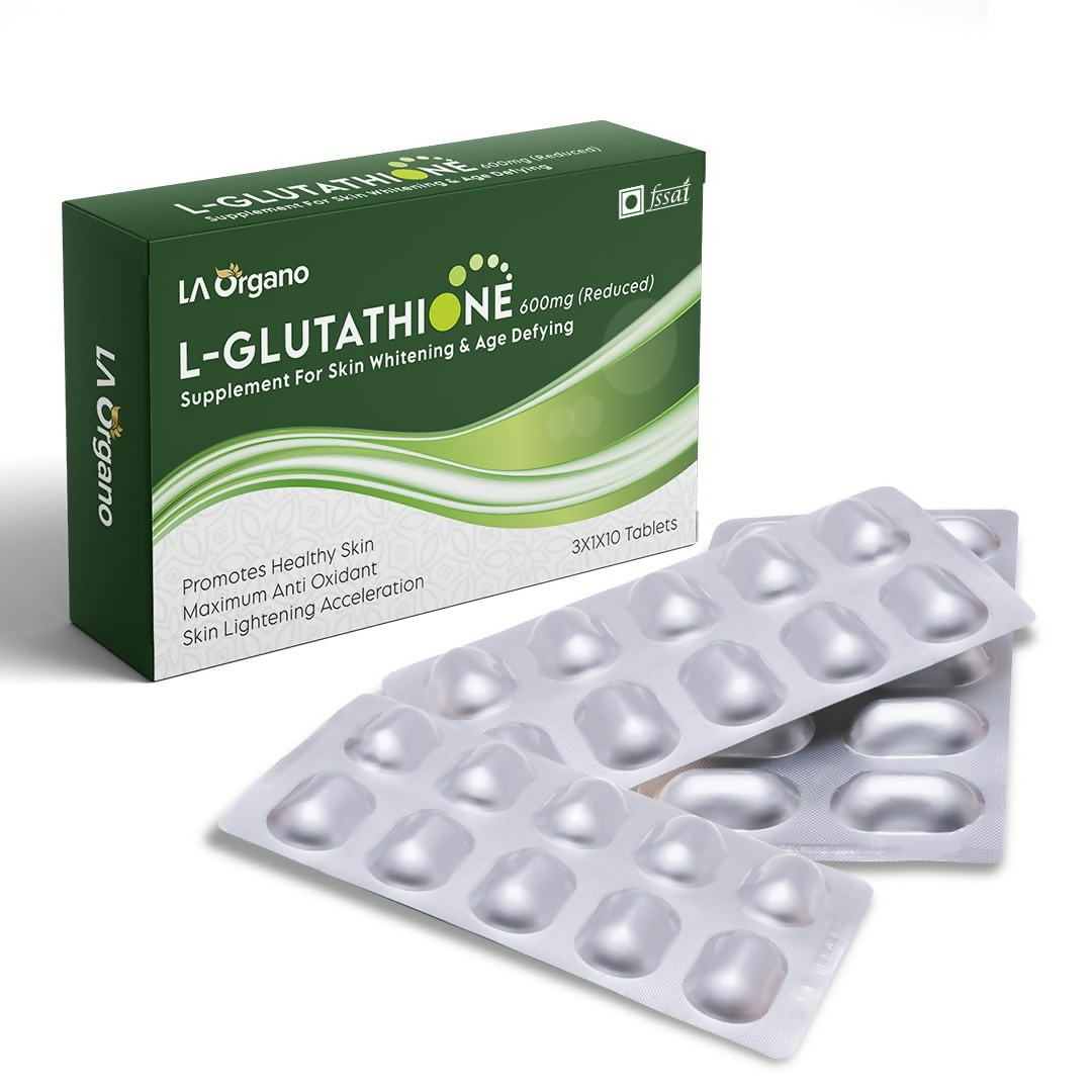 LA Organo L Glutathione Tablets 