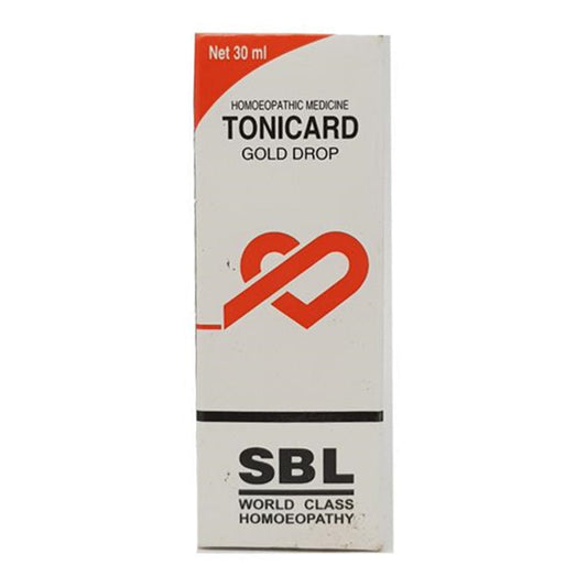 SBL Homeopathy Tonicard Gold Drops 