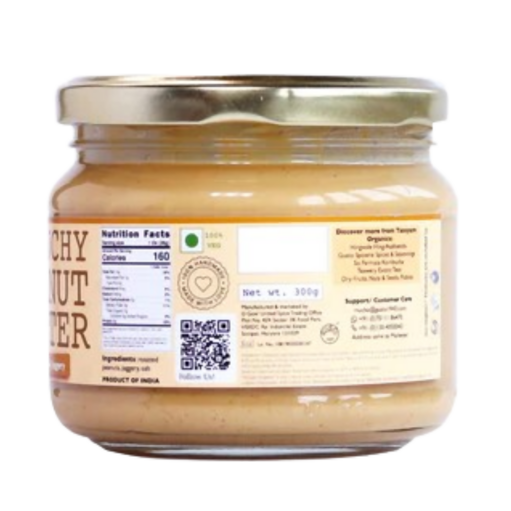 Tassyam Organics Crunchy Peanut Butter