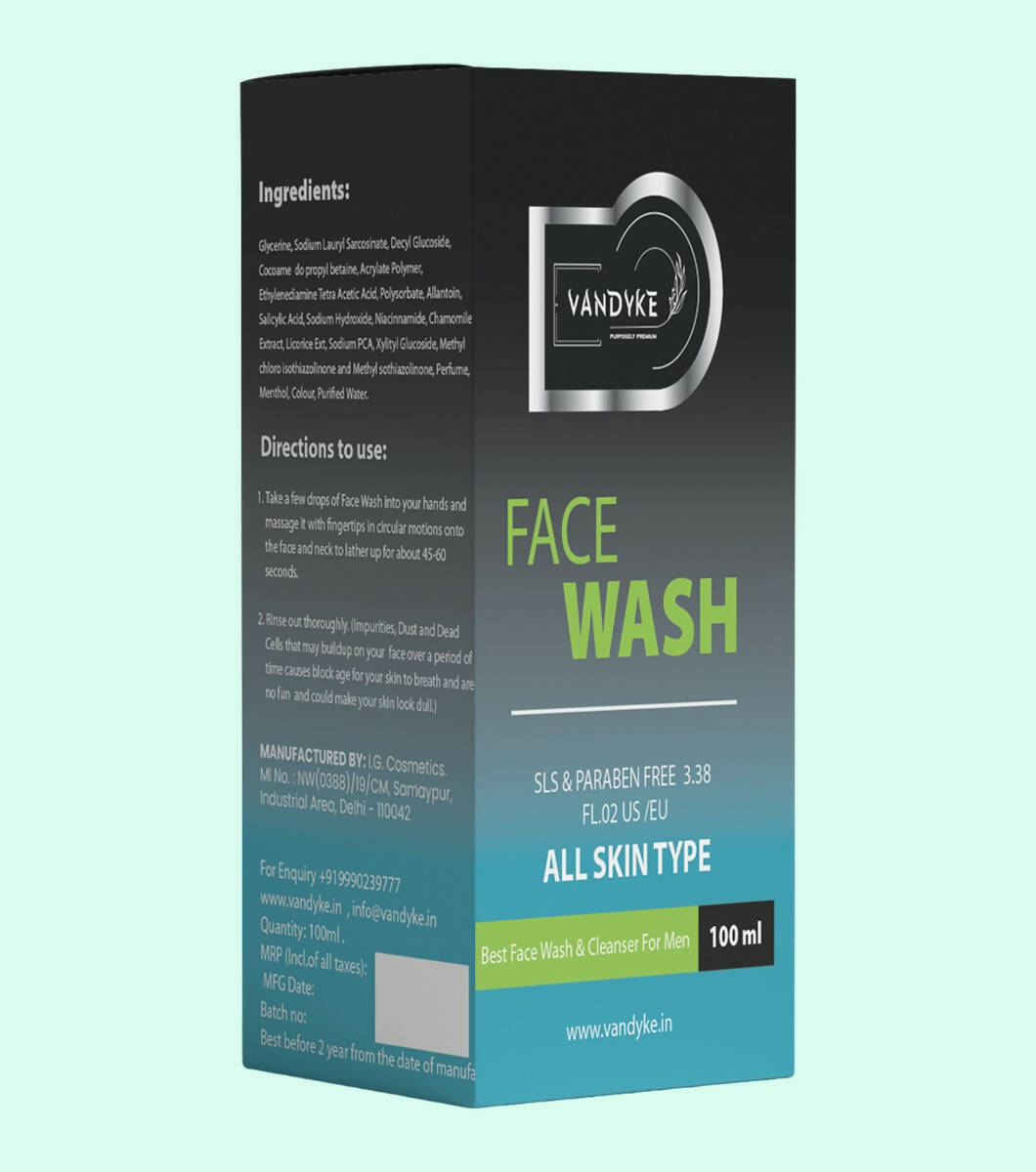 Vandyke Ocean Face Wash  Grab2Buy Vandyke Grab2Buy