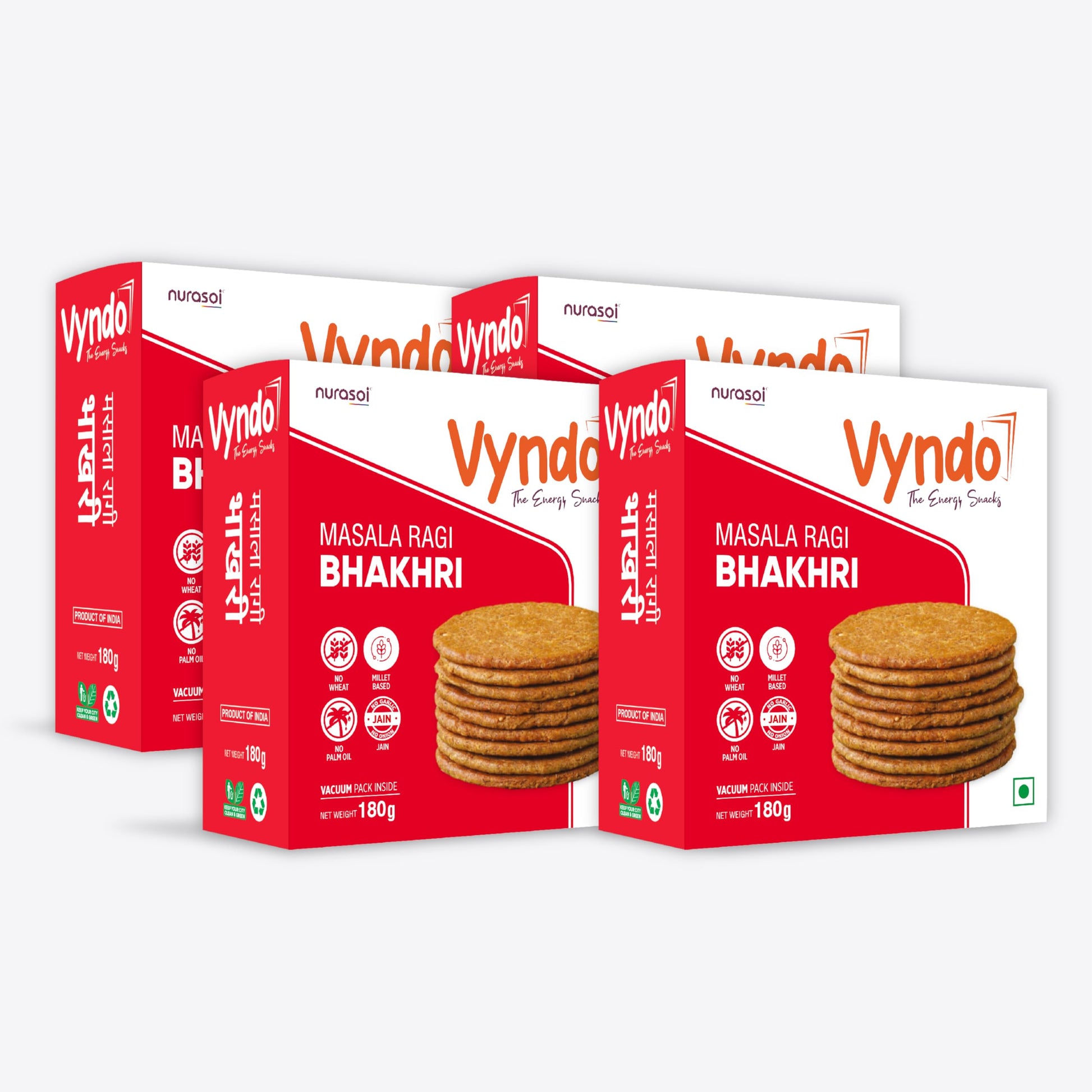 Vyndo Masala Ragi Bhakhri 