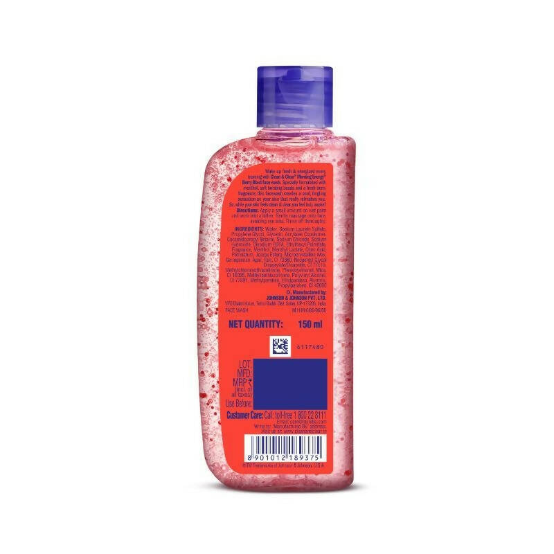 Clean & Clear Morning Energy Berry Blast Face Wash - Grab2buy