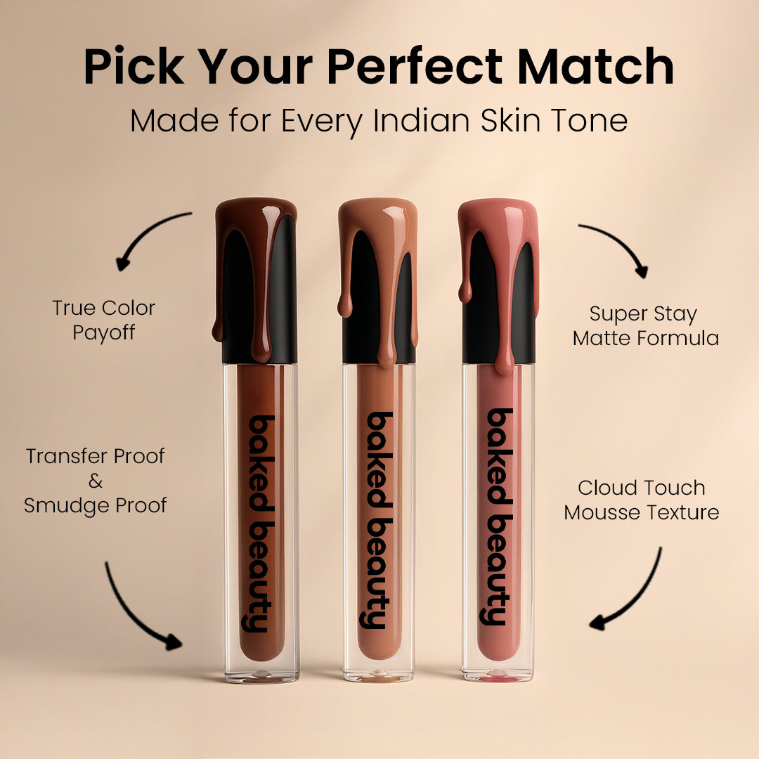 Baked Beauty Caramel Latte Liquid Mousse Lipstick