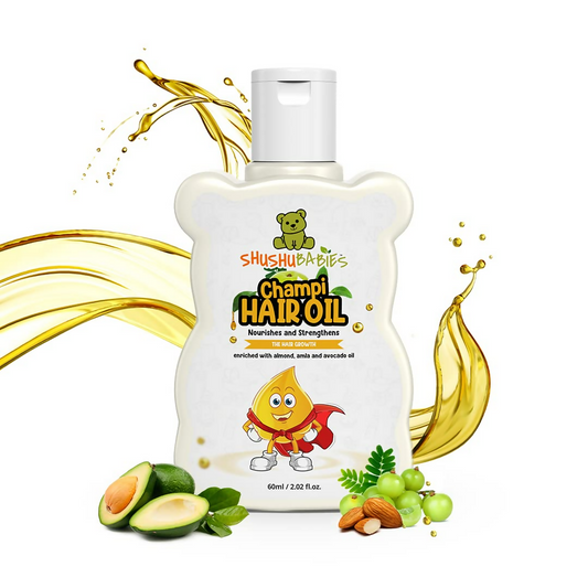 Shushu Babies Natural Chumpi Hair Oil with Avocado & Gooseberry - Grab2buy
